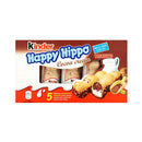 Shop Kinder Happy Hippo Milk & Cocoa Cream-5 Biscuits 103g
