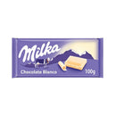Shop Milka White Chocolate Bar - 100g