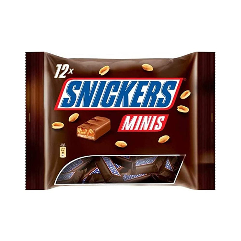 Shop Snickers Minis Chocolate 12x, 227 g