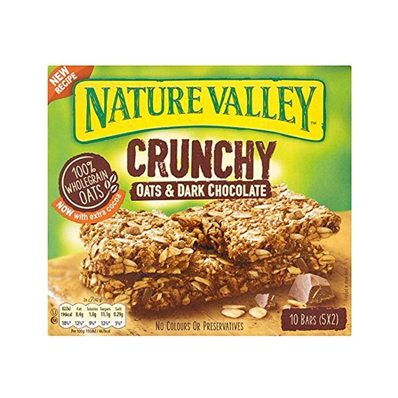 Shop Nature Valley Oats & Dark Chocolate Cereal Bars, 210g