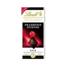 Shop Lindt Excellence Raspberry Intense Dark Chocolate, 100 g