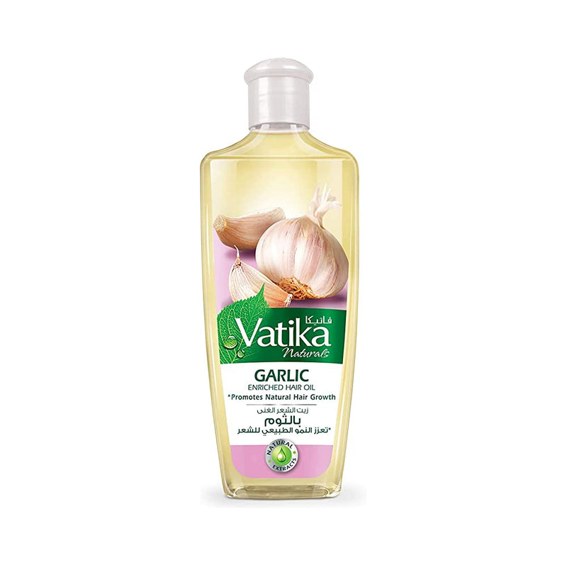 Shop Dabur Vatika Imported Garlic Enriched Natural Hair Growth Hair Oil (200ml)