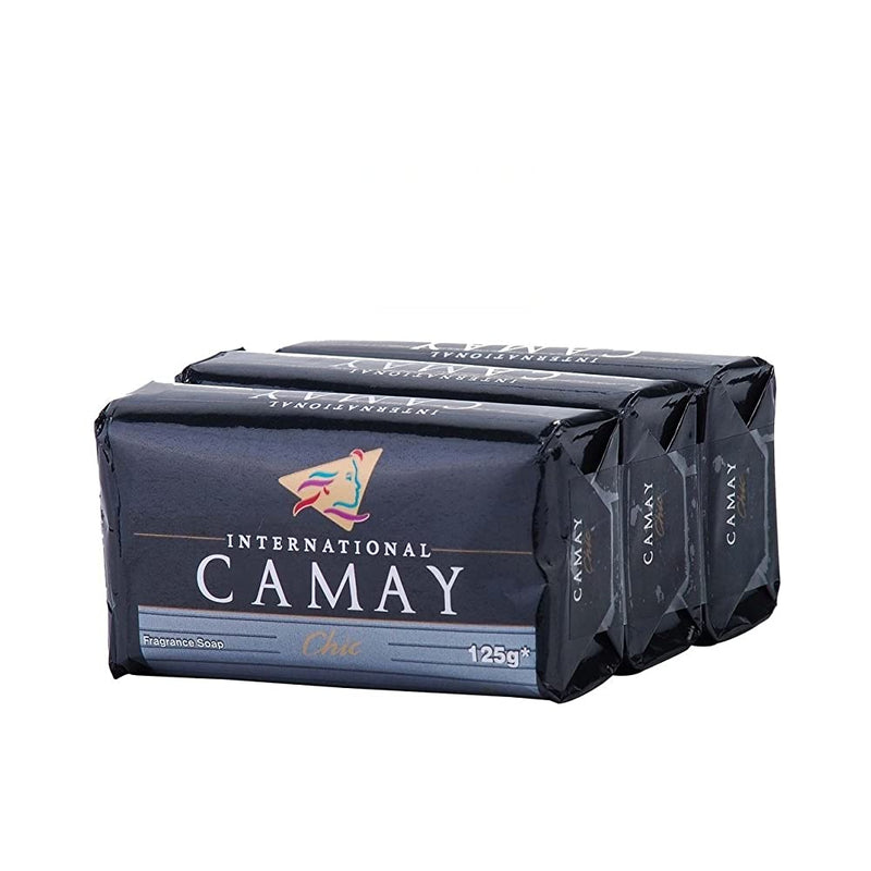 Shop Camay Chic Fragrance Soap 125G (Pack Of 12)