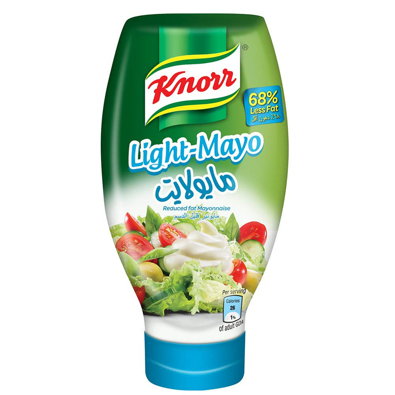 Shop Knorr Light Mayo Reduced Fat Mayonnaise, 532ml