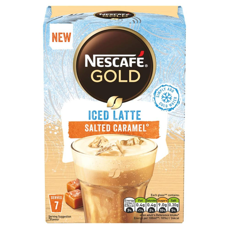 Shop Nescafé gold Iced Salted Caramel Latte 7 Serves