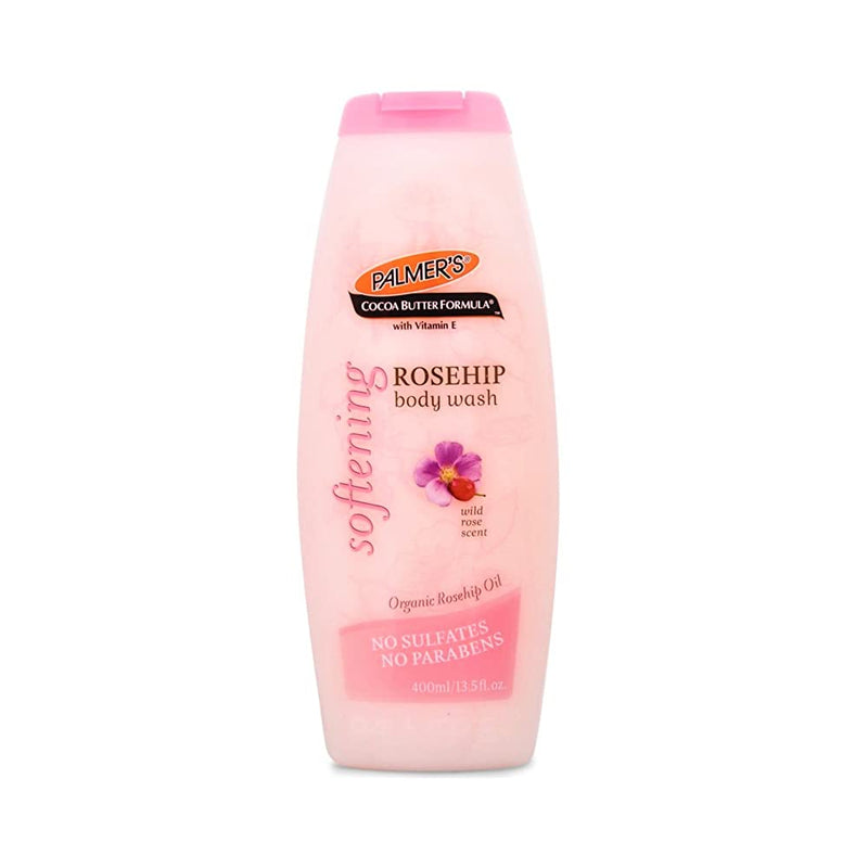 Shop Palmer'S Softening Rosehip Body Wash With Wild Rose Scent 400ml