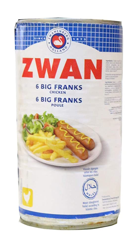 Shop Zwan 6 Big Franks Chicken & Poule Sausages, 560g