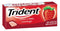 Shop Trident Sugar Free Sabor A Fresa Morango Strawberry flavor Gum (Pack of 3), 14.5g