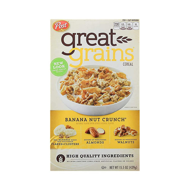 Shop Great Grains Banana Nut Crunch, 439 g