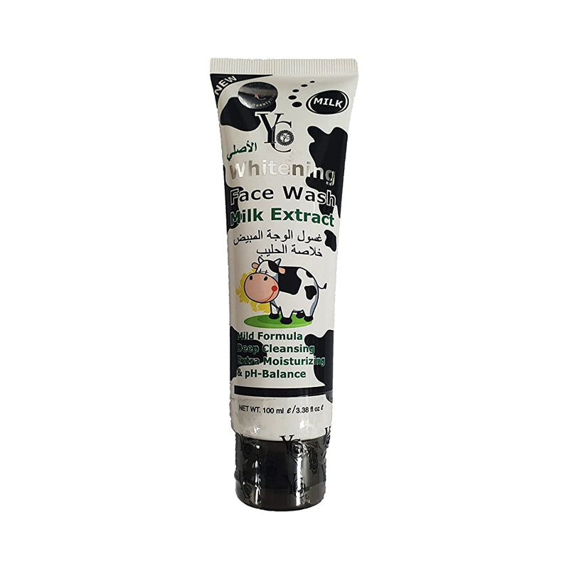 Shop Yc Whitening Milk Extract Face Wash 100ml