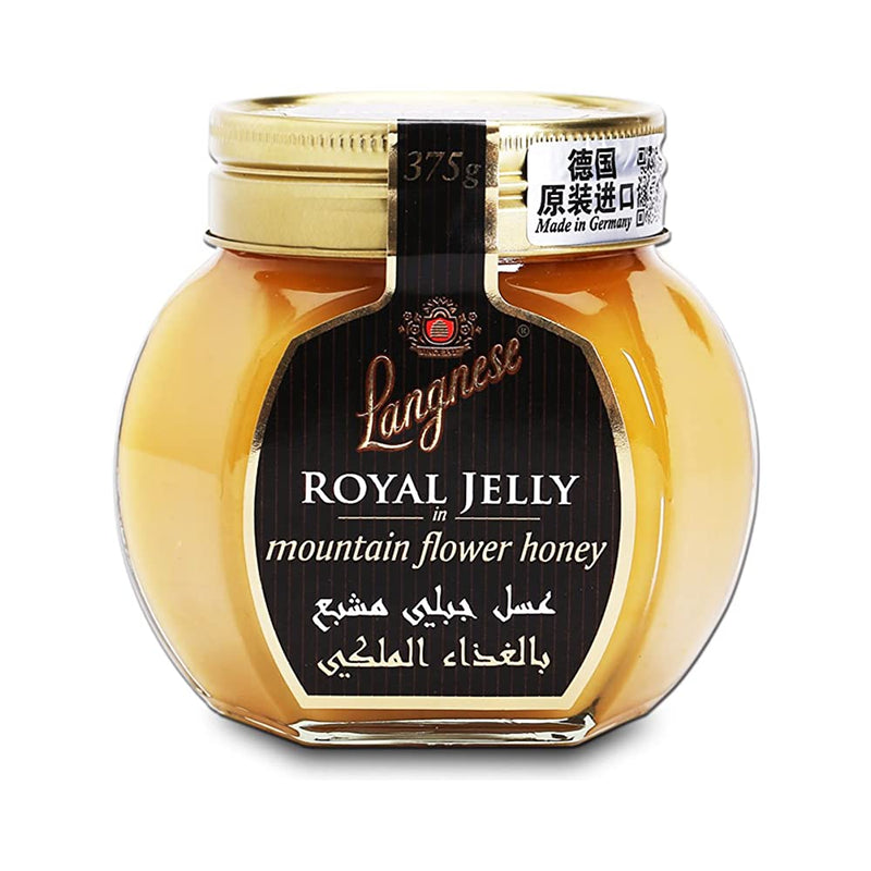 Shop Langanese Royal Jelly In Mountain Flower Honey 375 Grams