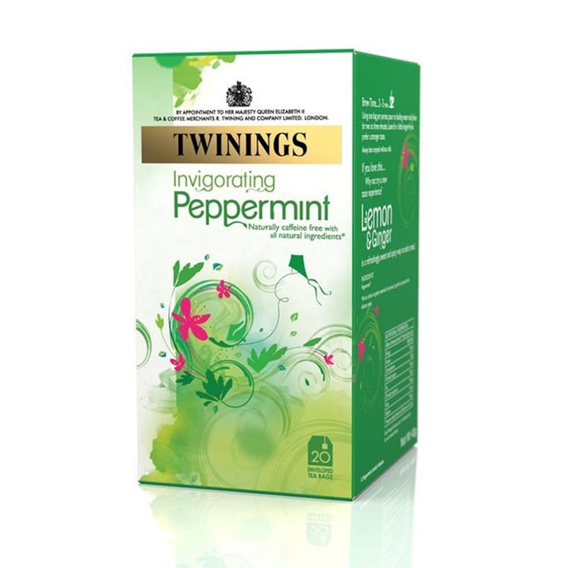Shop Twinings Invigorating Peppermint, 20 Tea Bags, 40g