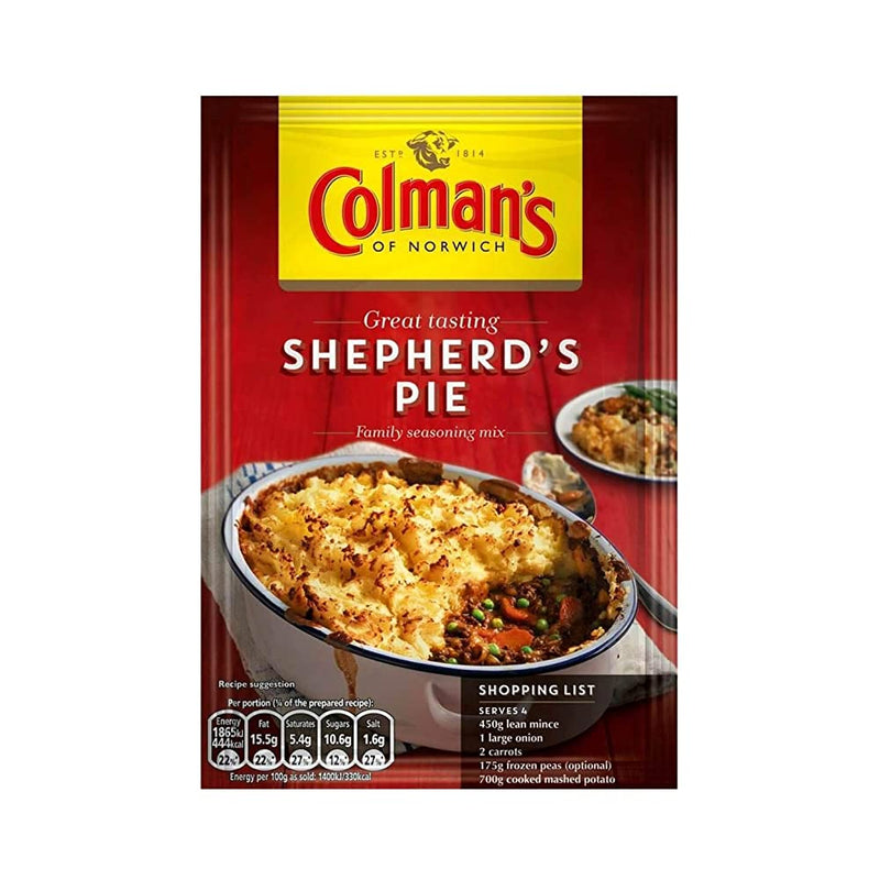 Shop Colman's Shepherd's Pie Mix Seasoning 50g
