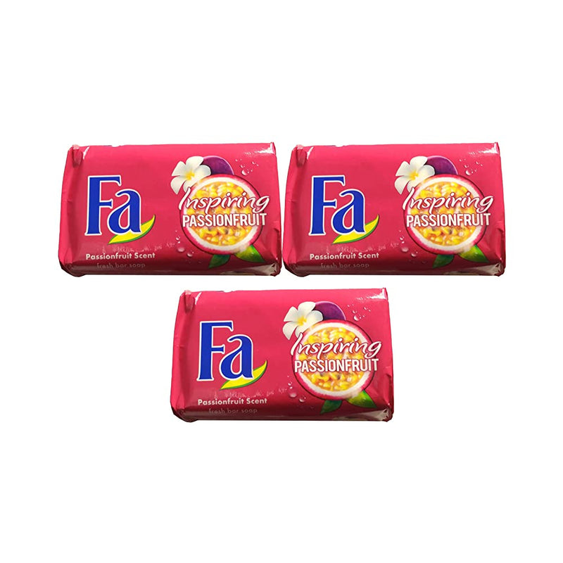 Shop Fa Inspiring Passionfruit Bar Soap UAE imported 175g Each (525g, Pack Of 3)