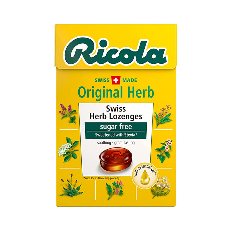 Shop Ricola Swiss Herb Lozenges -Original Herb Sugarfree