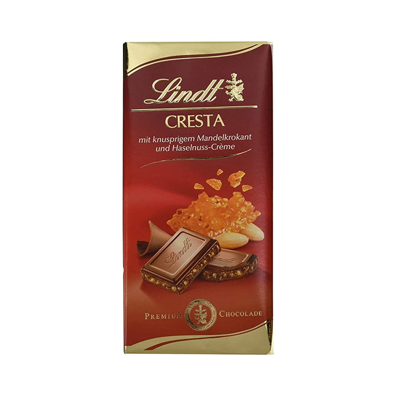 Shop Lindt Cresta Almond Praline and Creme Milk Chocolate, 100g