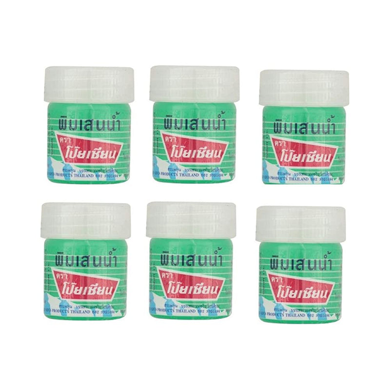 Shop Poy-Sian Pim Saen Balm Oil Nasal Inhaler Inhalant Relief Dizzy Faintness 8 Cc. 8ml (Pack Of 6)
