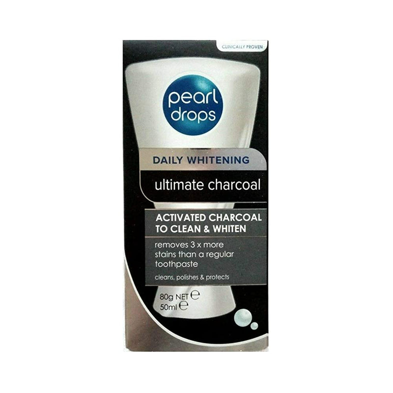 Shop Pearl Drops Daily Whitening Ultimate Activated Charcoal Teeth Whitening Toothpaste 50ml