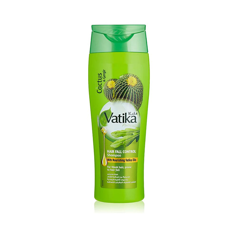Shop Vatika Cactus & Gergir Shampoo Hair Fall Control, 400ml