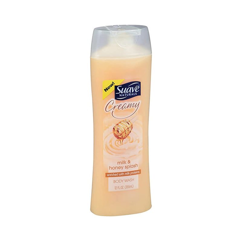 Shop Suave Naturals Creamy Milk And Honey Splash Body Wash, 355ml