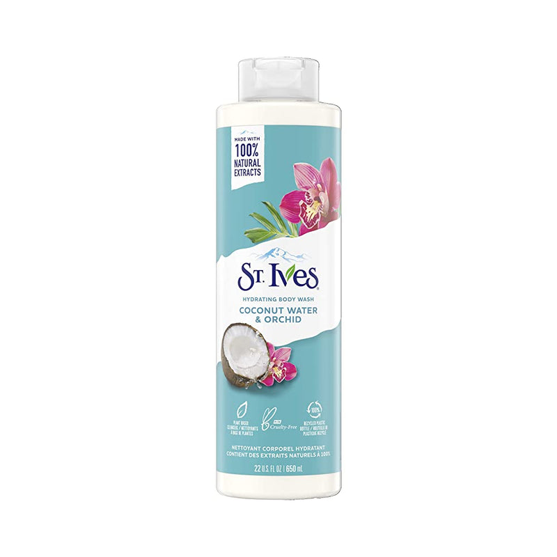 Shop St Ives Coconut Water And Orchid Hydrating Body Wash, 650ml