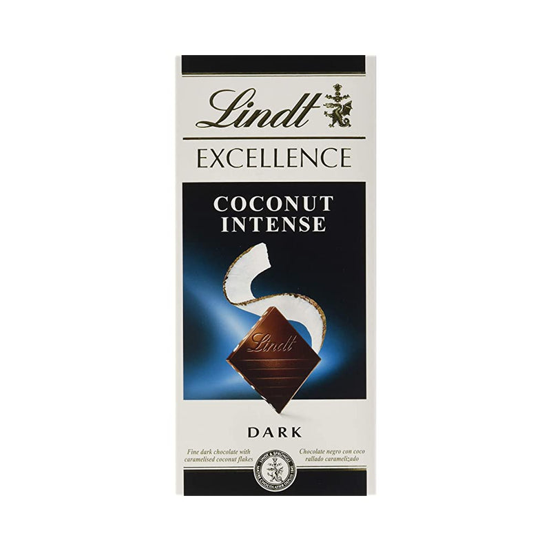 Shop Lindt Excellence Coconut Intense Dark Chocolate, 100g