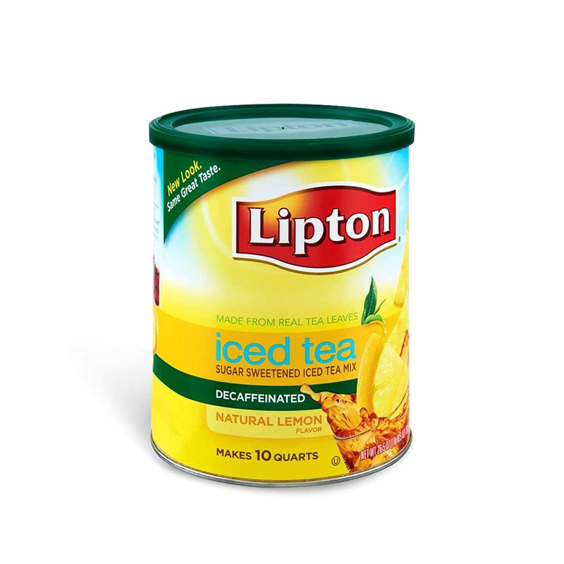 Shop Lipton Decaffeinated Iced Tea Lemon - 670g
