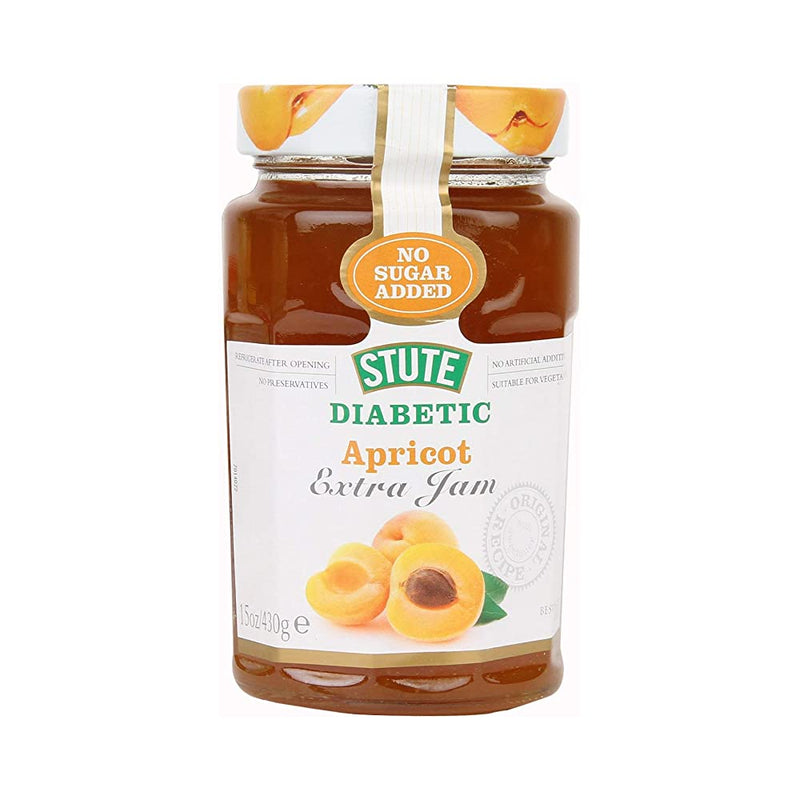 Shop Stute Apricot Extra Jam Bottle, 430 Gram