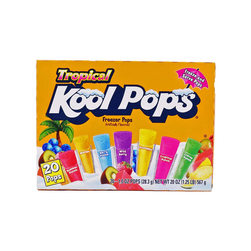 Shop Kool Pops Tropical 20 Freezer Pop 567g