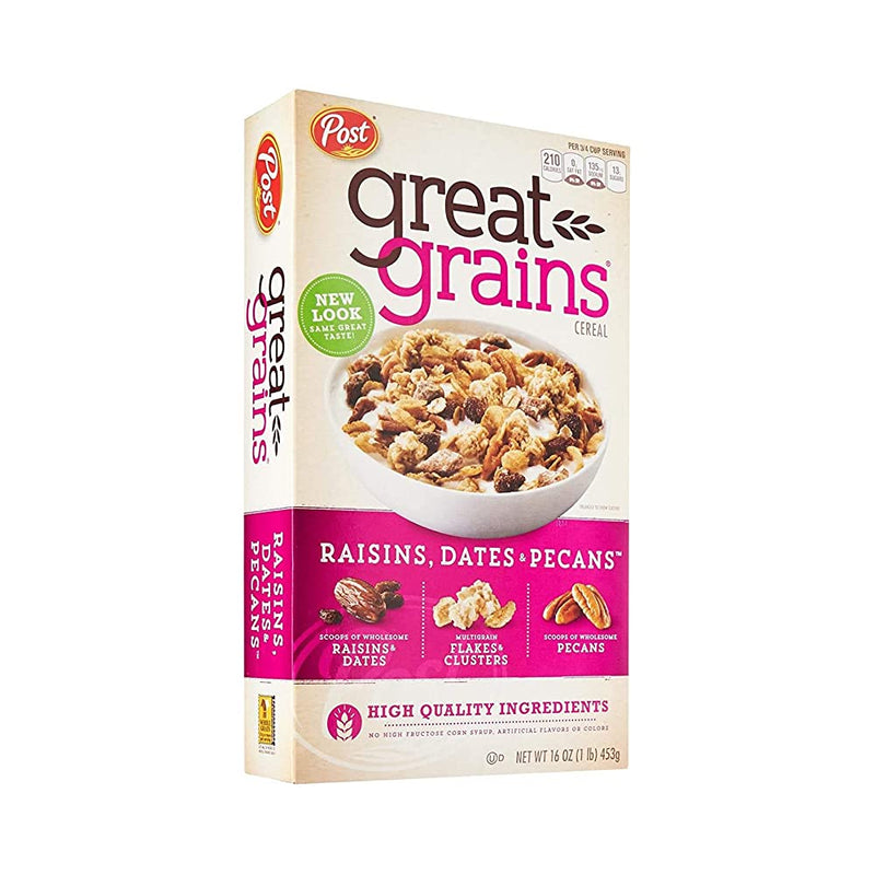 Shop Great Grains Raisins, Dates & Pecans Cereal, 453 g