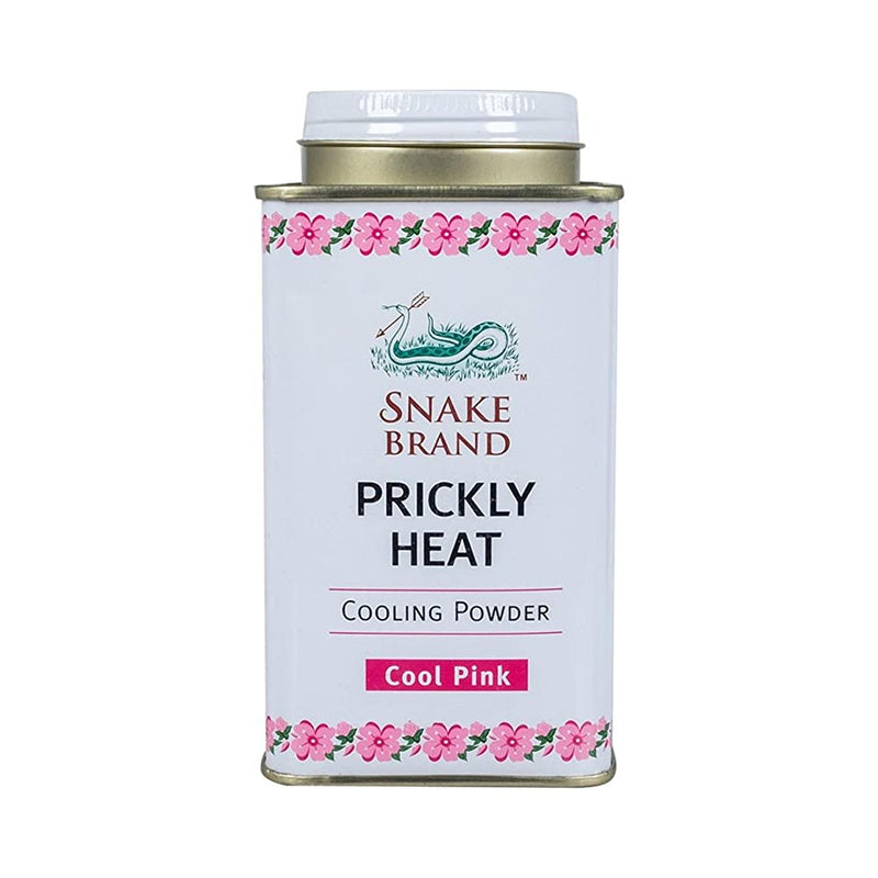 Shop Snake Brand Prickly Heat Cooling Powder, Cool Pink - 150G