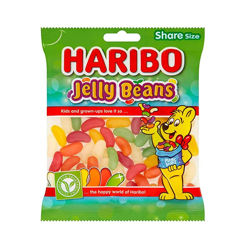 Shop Haribo Jelly Beans Share Size Bag Pouch, 140 g