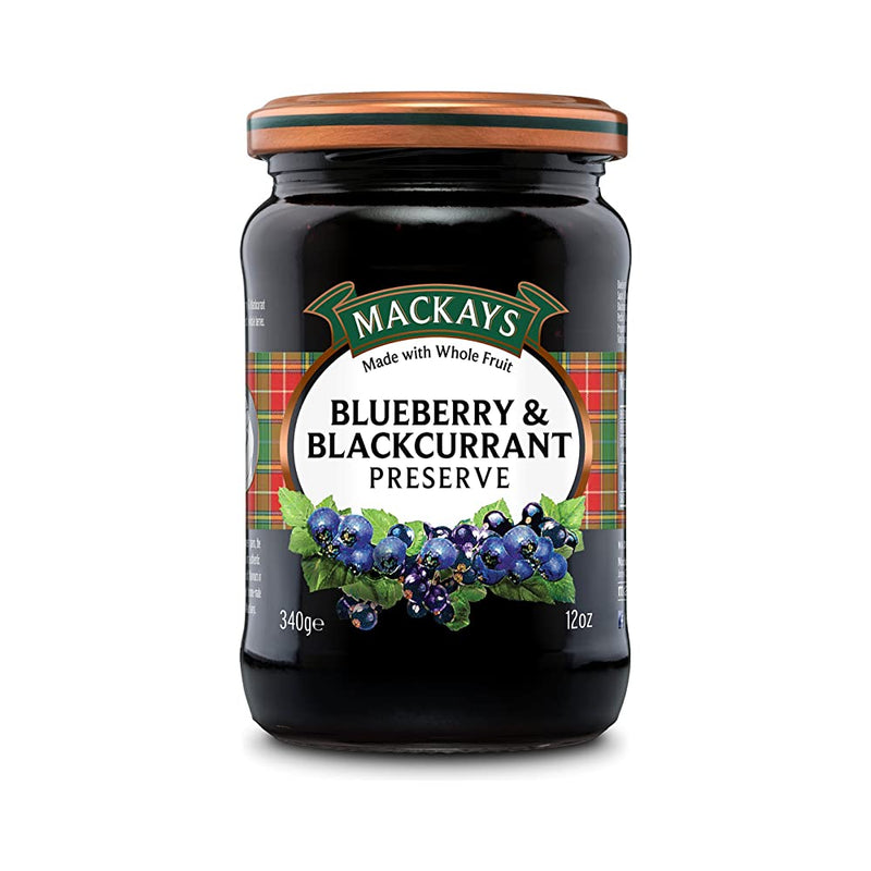 Shop Mackays Blueberry and Blackcurrant Preserve 340g