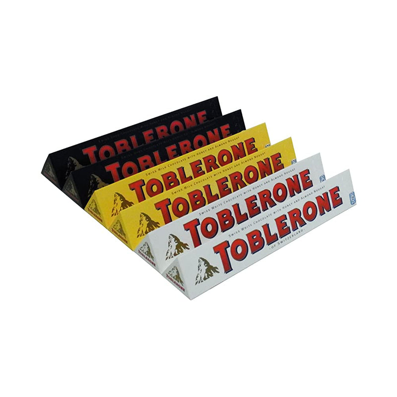 Shop Toblerone Chocolates Combo Pack Gift Set 2,White, 2, Dark, 2, Milk Pack of 6 100g
