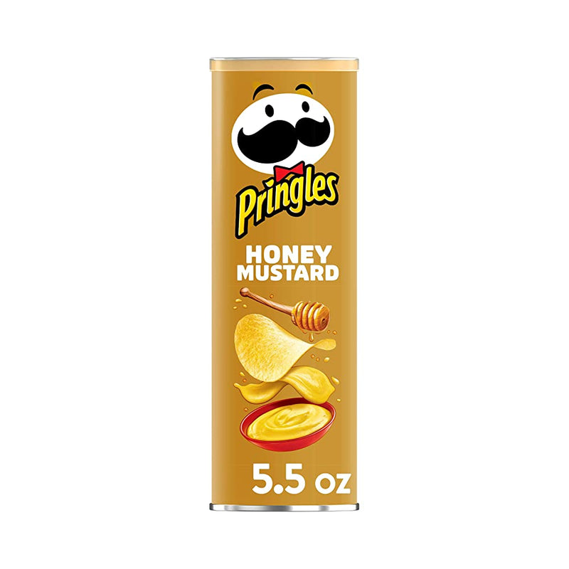 Shop Pringles Potato Crisps, Honey Mustard - 165g