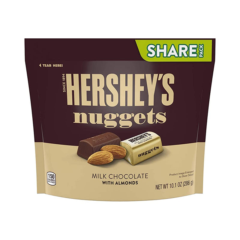 Shop Hershey's Nuggets Milk Chocolate with Almonds, 286 g