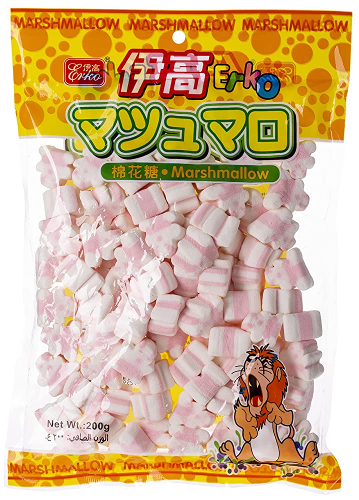 Shop Erko Marshmallow (Halal) Bear Shape, 200g