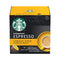 Shop Starbucks Blonde Espresso Roast Smooth & Sweet Espresso 12 Coffee Capsule By Nescafe Dolce Gusto