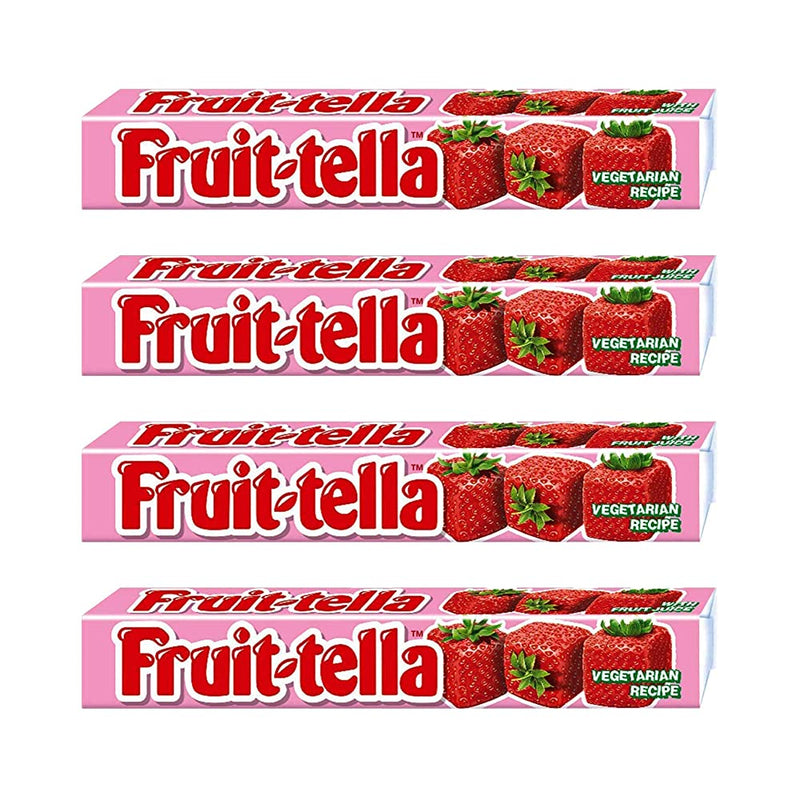 Shop Fruitella Strawberry, 4 x 36 g