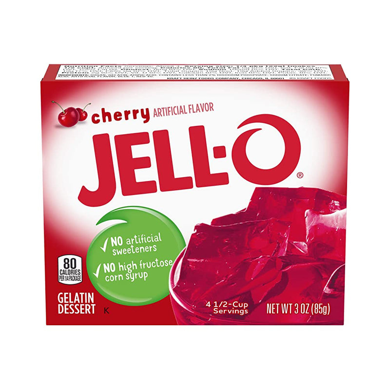 Shop Jell-O Cherry Gelatin Dessert, 25g