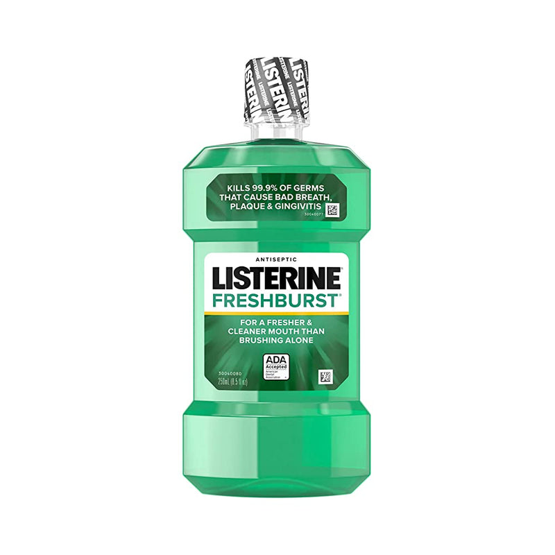 Shop Listerine Fresh Burst Antiseptic Mouthwash, 250ml