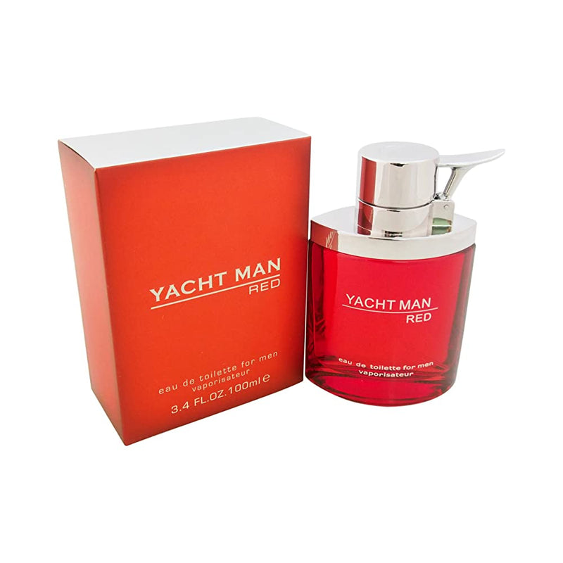 Shop Yacht Man Red Eau De Toilette Spray, 100ml
