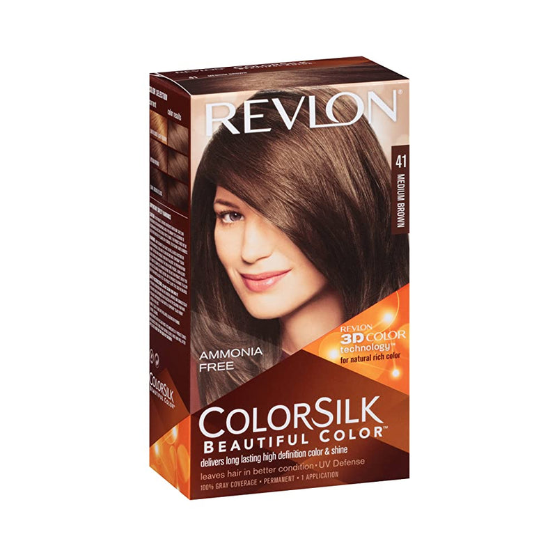 Shop Revlon Colorsilk Beautiful Hair Color (41 Medium Brown)