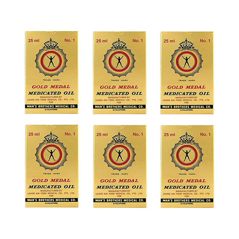 Shop Gold Medal Medicated Oil 25ml (Pack Of 6)