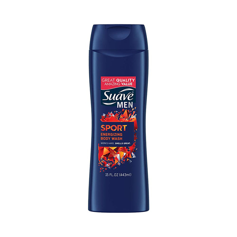 Shop Suave Men Sport Energizing Body Wash, 443ml