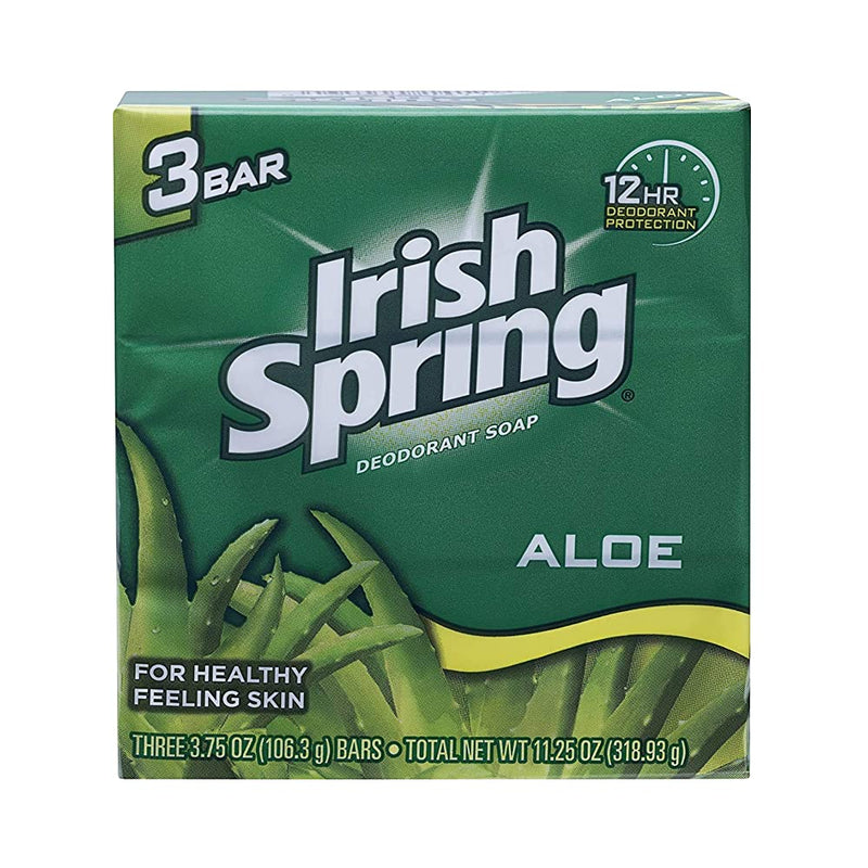 Shop Irish Spring (Irial) Aloe Deodorant Soap By Irish Spring For Unisex, 3 Count