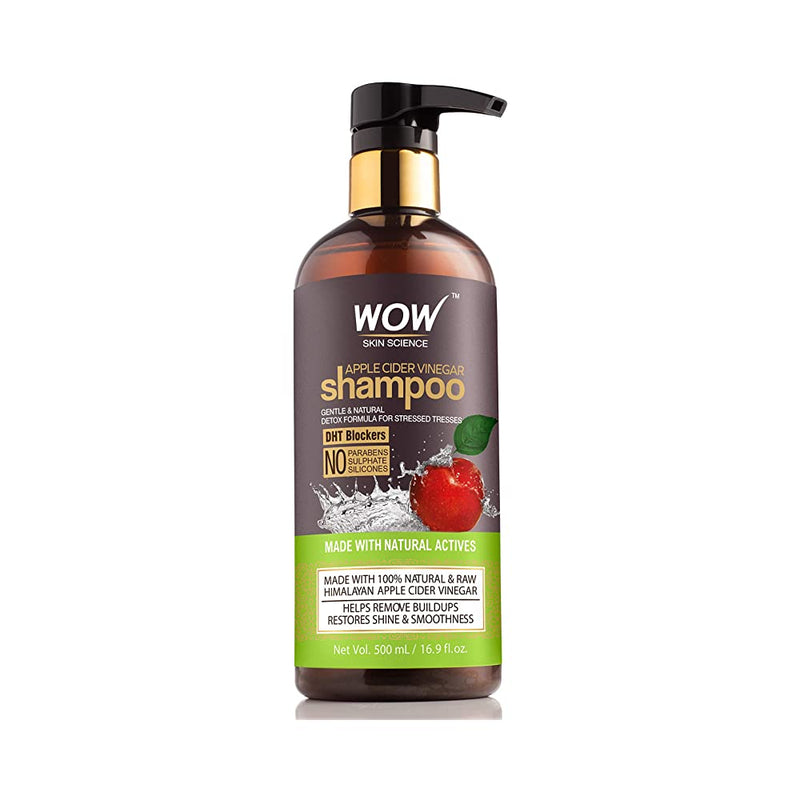 Shop WOW Apple Cider Vinegar Shampoo, 500ml