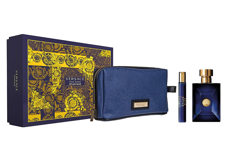 Shop Versace Mens Pour Homme Dylan Blue Coff Eau De Toilette 100ML and 10ML
