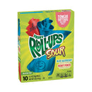 Shop General Mills Fruit Roll-Ups, Sour Blue Raspberry & Berry Punch Fruit Flavored Snacks, ( Gelatin Free & Gluten Free ) 141g