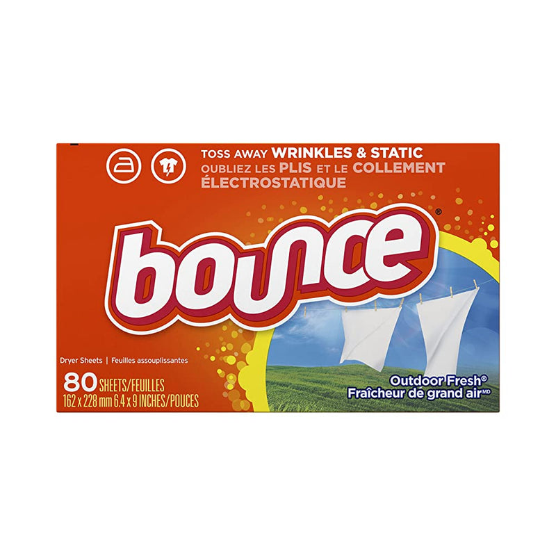 Shop Bounce Fabric Softener Outdoor Fresh Scent Sheet (80 Sheets)